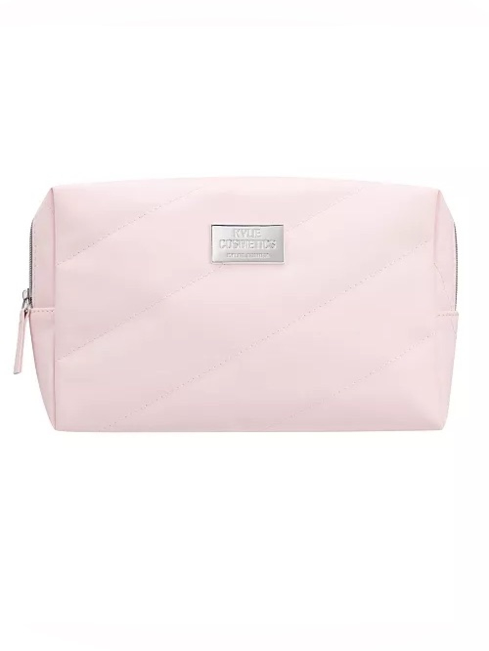 New Kylie Cosmetics Pink Quilted Makeup Bag